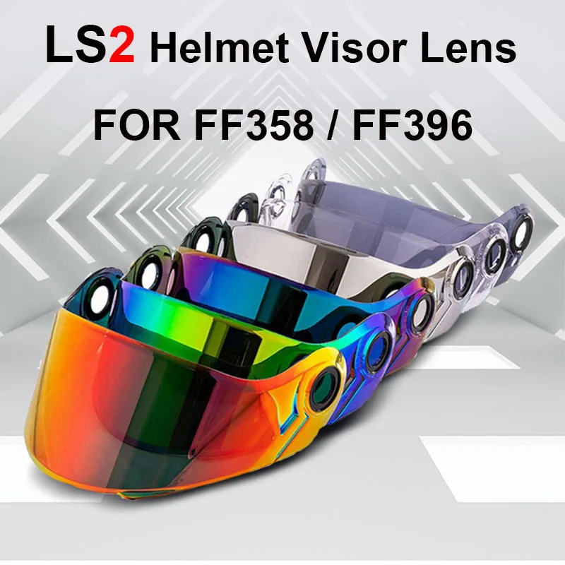 

Capacete LS2 FF358 FF396 Motorcycle Helmet Visor Casco LS2 Original Motorcycle Accessories Anti-Scratch Helmet Shield Lens Visor