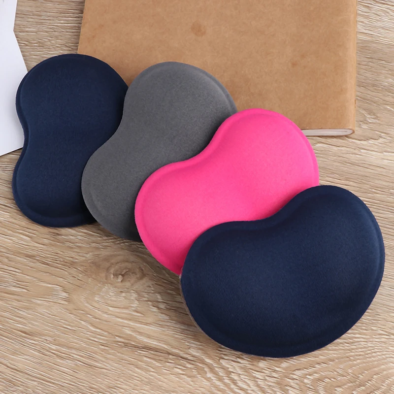 

Heart-shaped 3d Wrist Rest Silicone Hand Pillow Memory Foam Mouse Pad New High Quality Portable And Practical