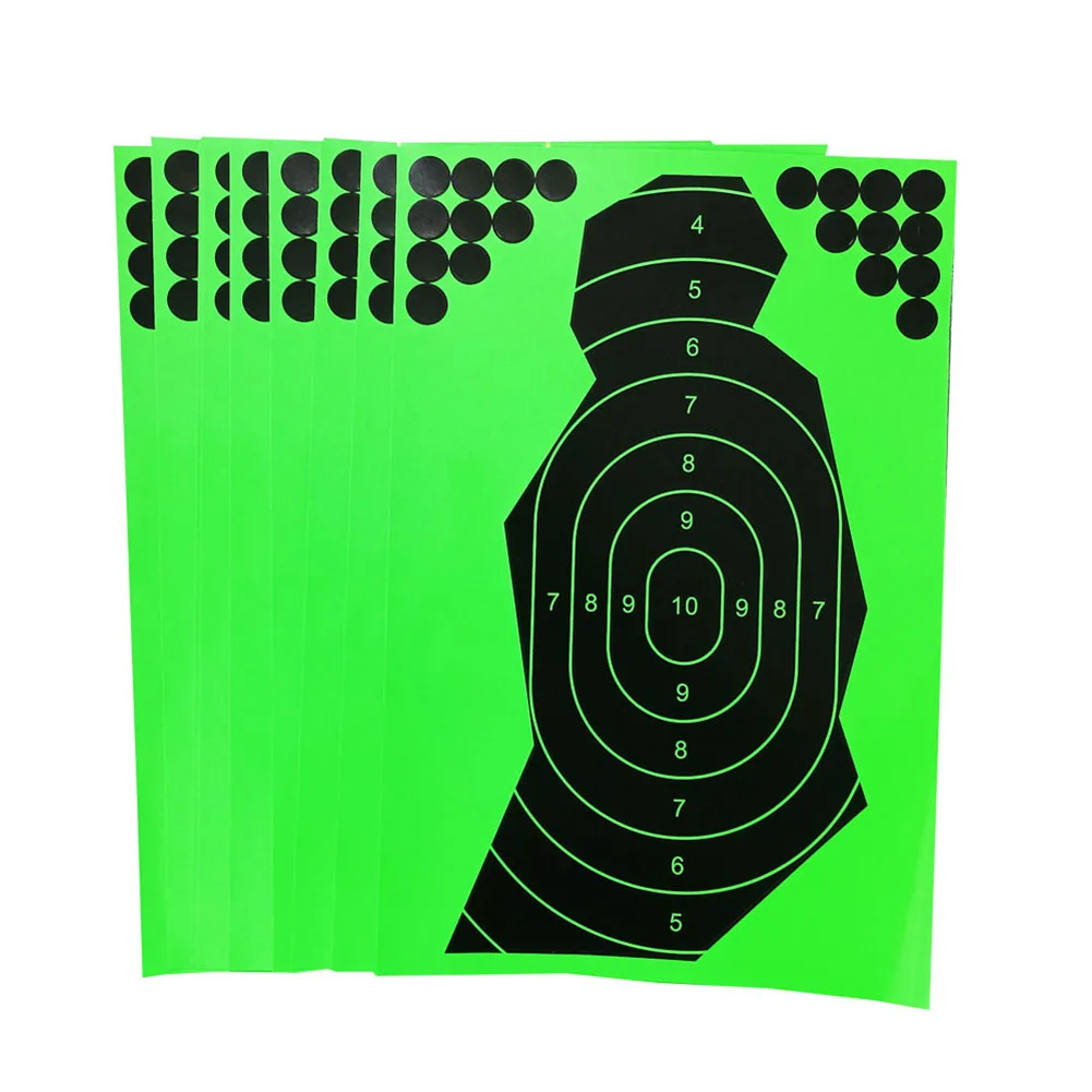 

Shootings Targets Stickers Indoor Outdoor Accessories Green+Black Hunting