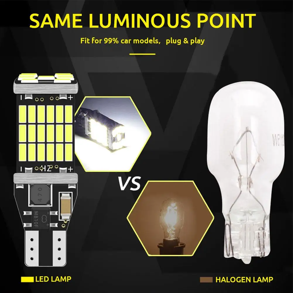 2 шт. задние фонари T15 W16W 921 912 T16 902