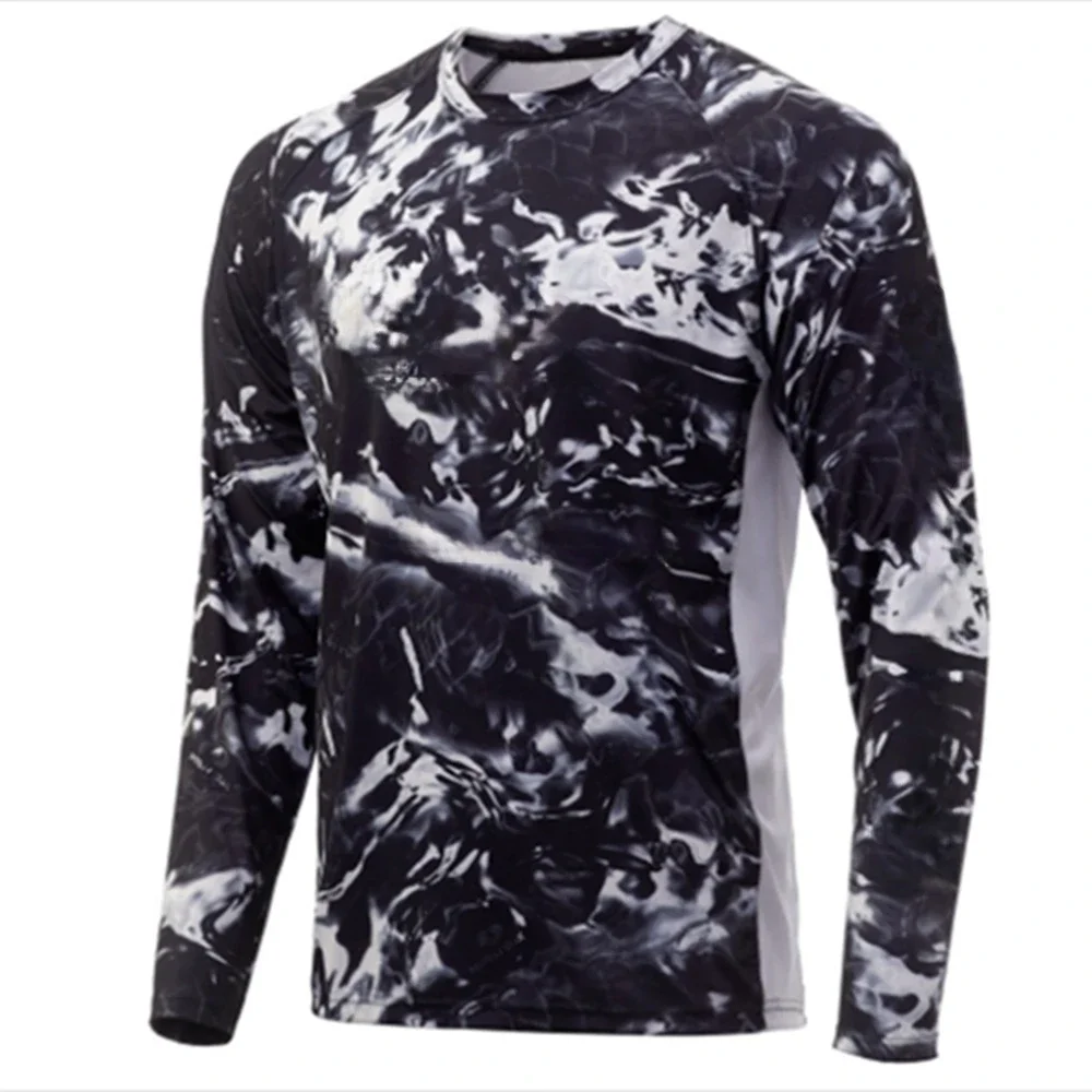 Рубашки для рыбалки уличный рыболовный костюм с длинным рукавом защита от солнца