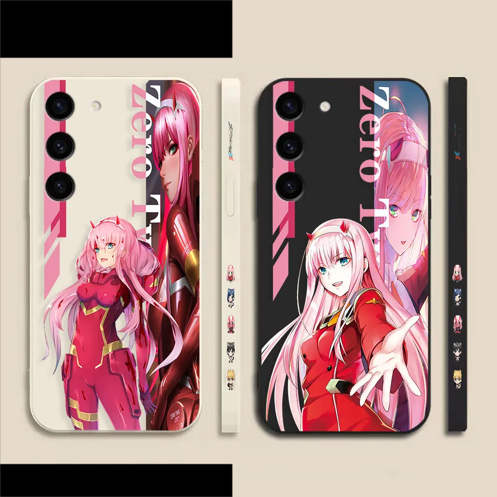

Darling in the FranXX 02 Zero Two Phone Case For Samsung Galaxy S23 S22 S21 S20 FE S11 S11E S10 S10E S30 Ultra Plus 4G 5G Case