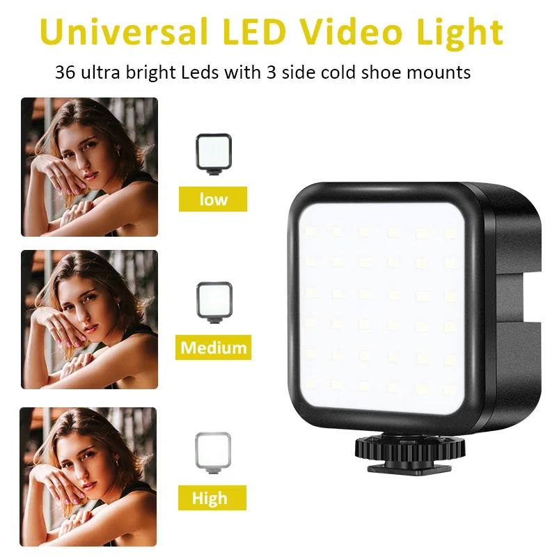 Фонарь со штативом и держателем для телефона