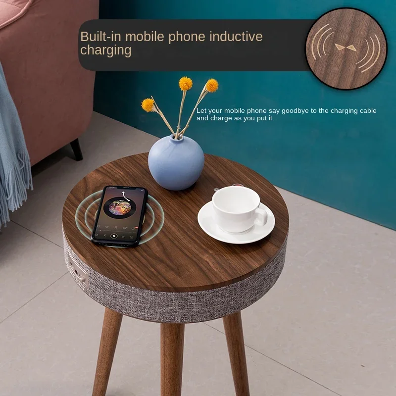 Bluetooth журнальный столик аудио беспроводное зарядное устройство домашний умный