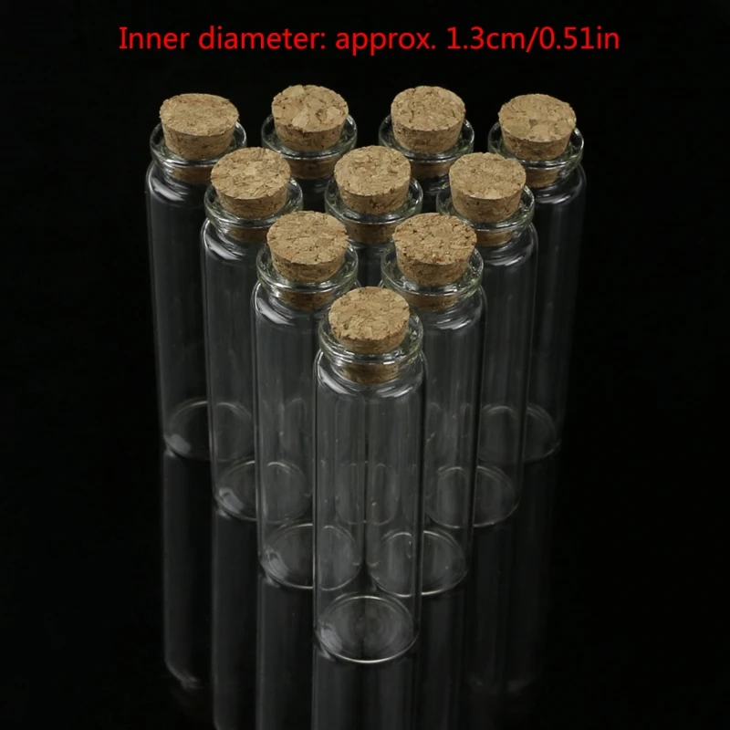 10 шт. компактная фотография с пробкой стеклянная бутылка желаний 20 мл |