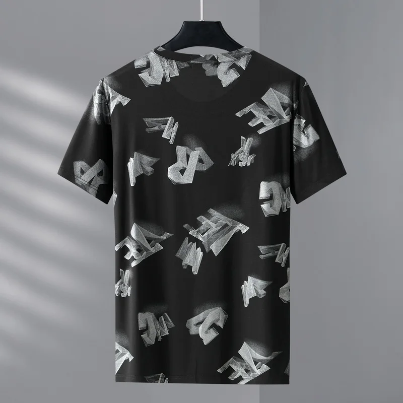 Мужская футболка из вискозы размеры до 10XL | одежда