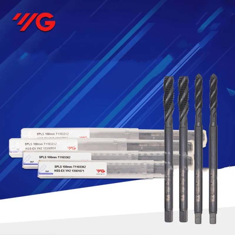 Метрический удлиненный спиральный рифленый кран из нержавеющей стали