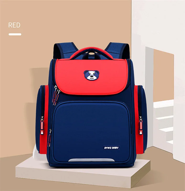 OSLD 2022 New Waterproof Nylon Children School Bags for Boys Girls Kids Large Capacity Bag Student Primary Backpacks