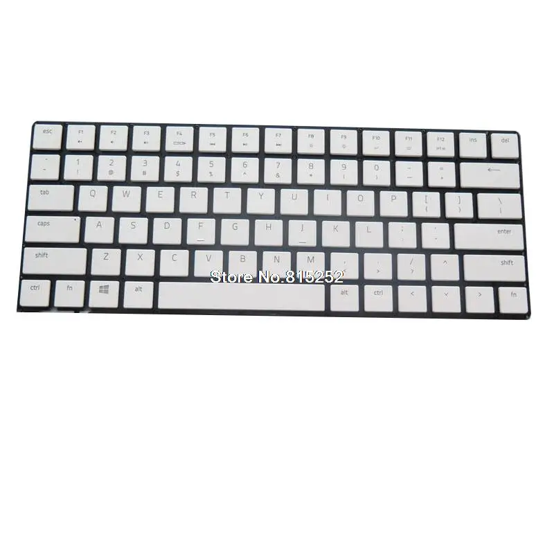 

Laptop Keyboard For RAZER Blade 12644226-00 2H-BBRUSR51011 NBLC4&BX 911100129450 United States US White Without Frame NEW