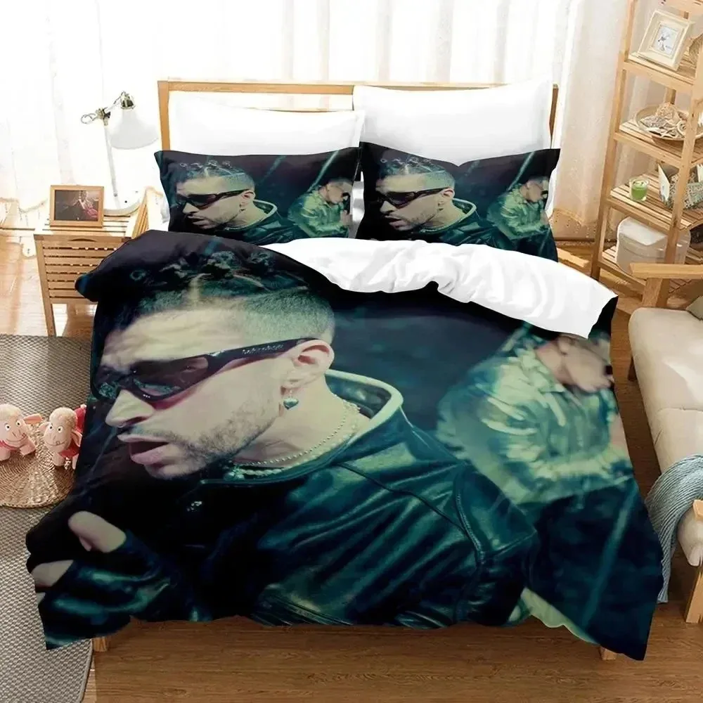 Комплект постельного белья Daddy Yankee с 3D принтом, комплект постельного белья с наволочкой, пододеяльник, мягкое постельное белье королевского размера для дома (art.: 3920d2c2e1e60) - 3920d2c2e1e60