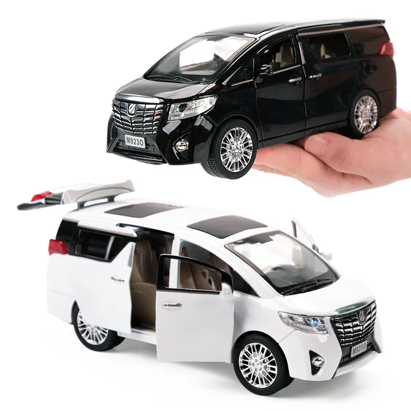 

Модель автомобиля в масштабе 1:24 из сплава, модель MPV 20 см (телефон) с 6 открывающимися дверями, отличное качество