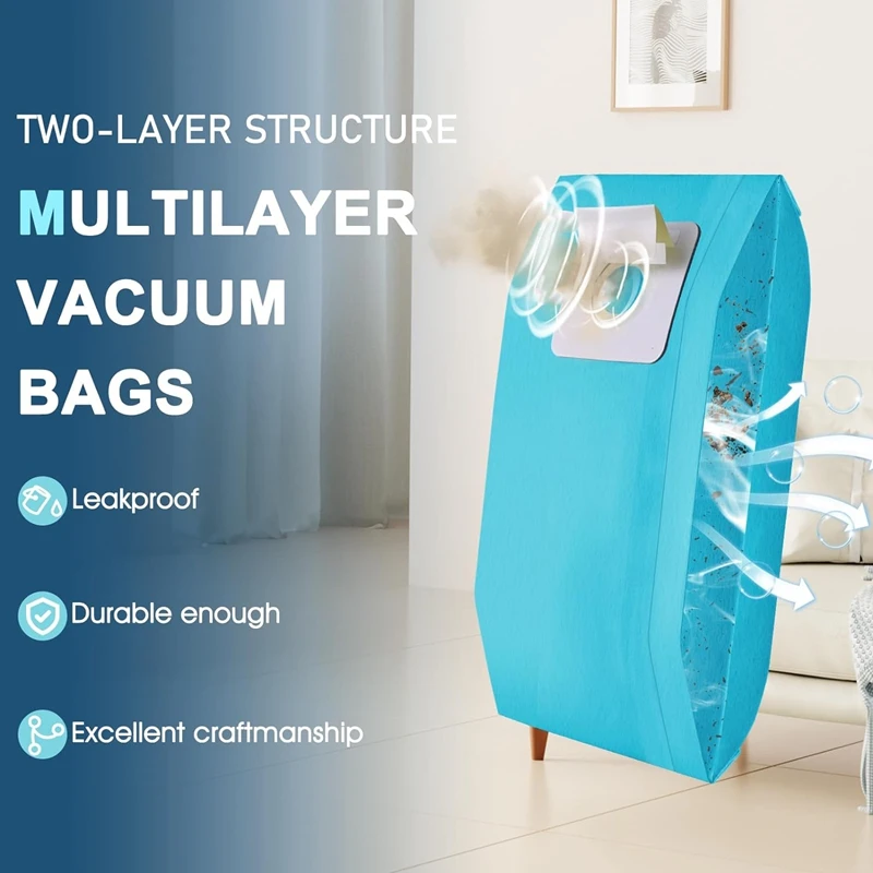 Миниатюрные Фильтрационные вакуумные мешки типа А совместимые с Riccar