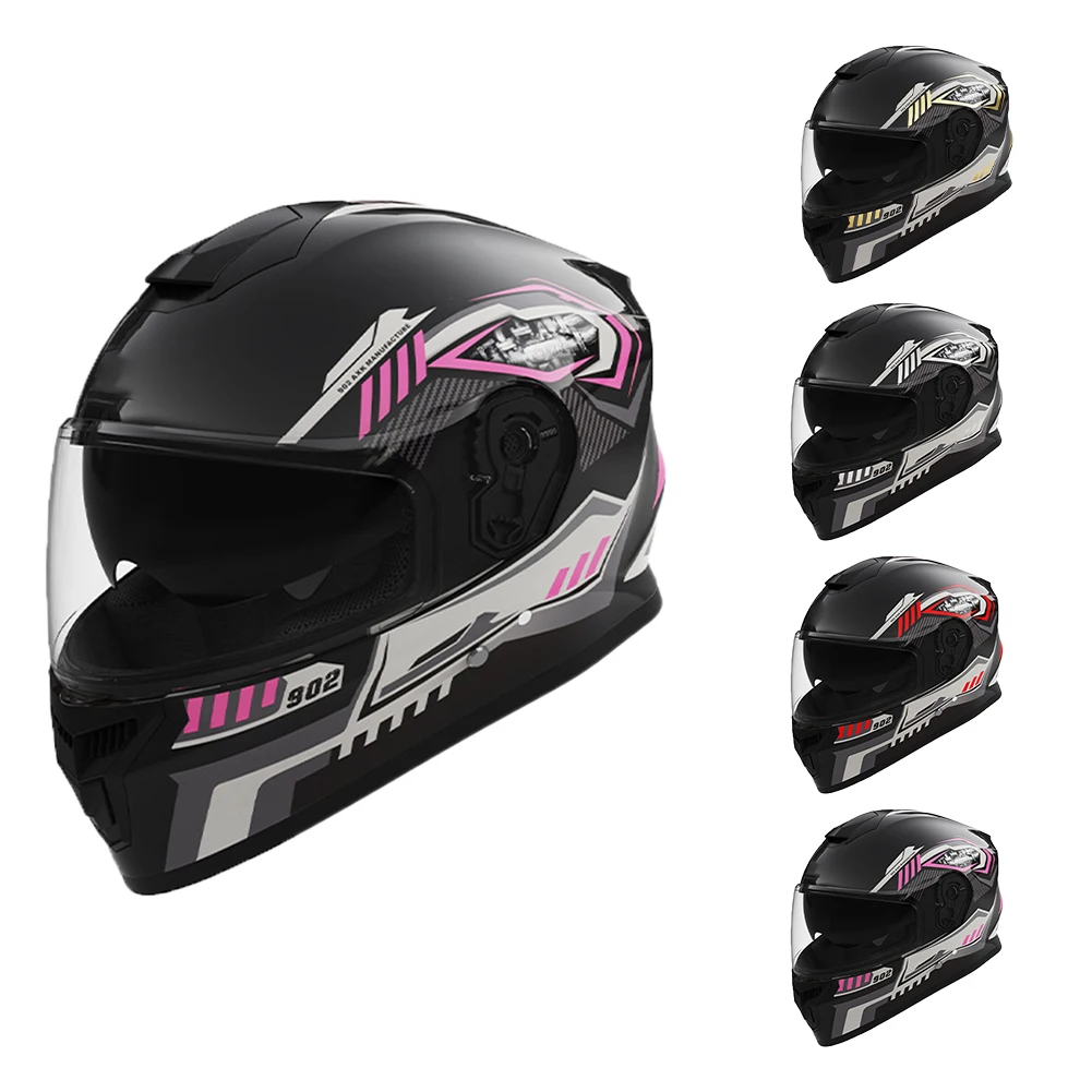 Мотоциклетный шлем на все лицо Аксессуары для езды мотоцикле и велосипеде