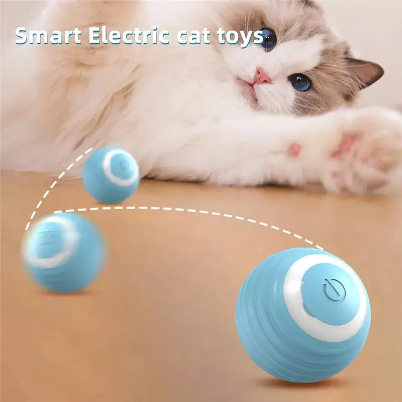 Интерактивный игрушечный мяч для кошек | AliExpress