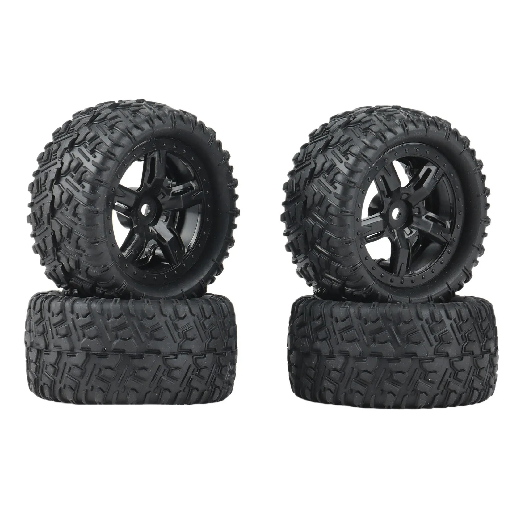 4 шт. резиновые шины колесо P6973 для Remo Hobby Smax 1621 1625 1631 1635 1651 1655 1/16 детали обновления