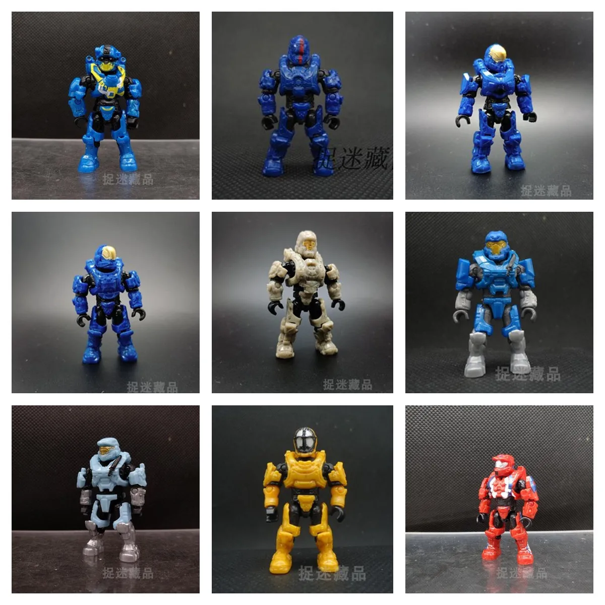

Mega Bloks Halo Super Duty Movable Soldier Doll Mini Collectors Toys Building Blocks Mech Warrior Anime Action Figure Model Gift