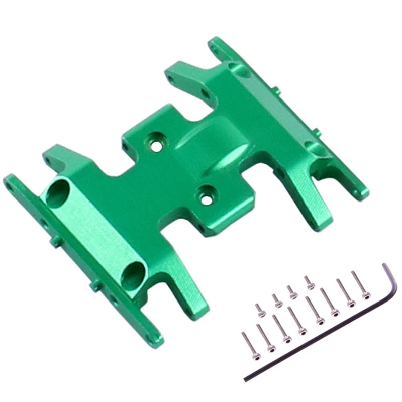 

For Axial SCX24 90081 1/24 RC Crawler Car Metal Gearbox Mount Base Transmission Holder Skid Plate Upgrade Parts