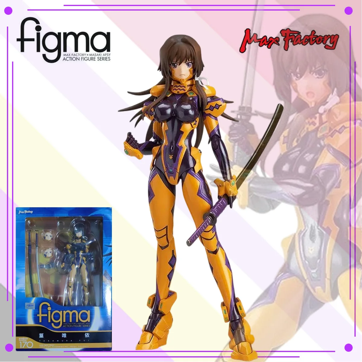 Фото Оригинальная фигурка Max Factory figma Muv-Luv Alternative Total Eclipse Yui Takamura (Такамура Юи) — коллекционный подарок №3