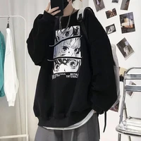 anime sweatshirt women japanese cartoon printing casual oversized hoodie loose long sleeve autumn winter fashion clothing