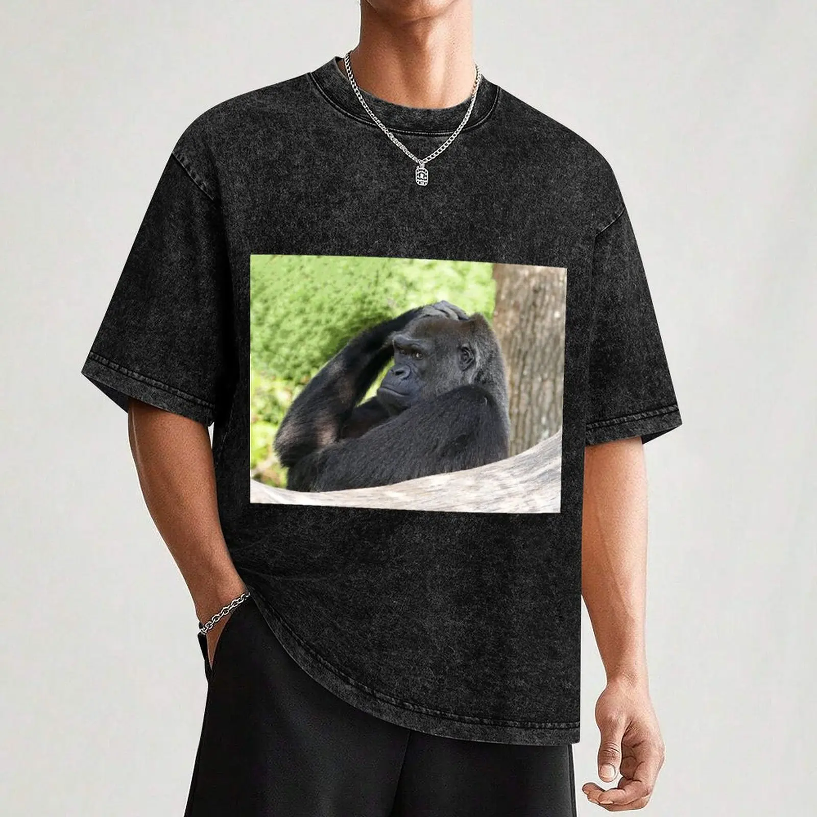 Olao футболка хлопок Горилла