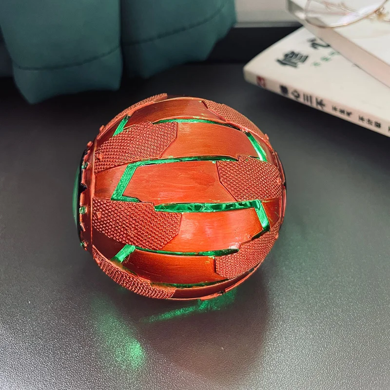 

Superhero Spiderman Costume Props Pumpkin Lantern Bomb Weapon Led Light Norman Cosplay Accessary Role Play Collection
