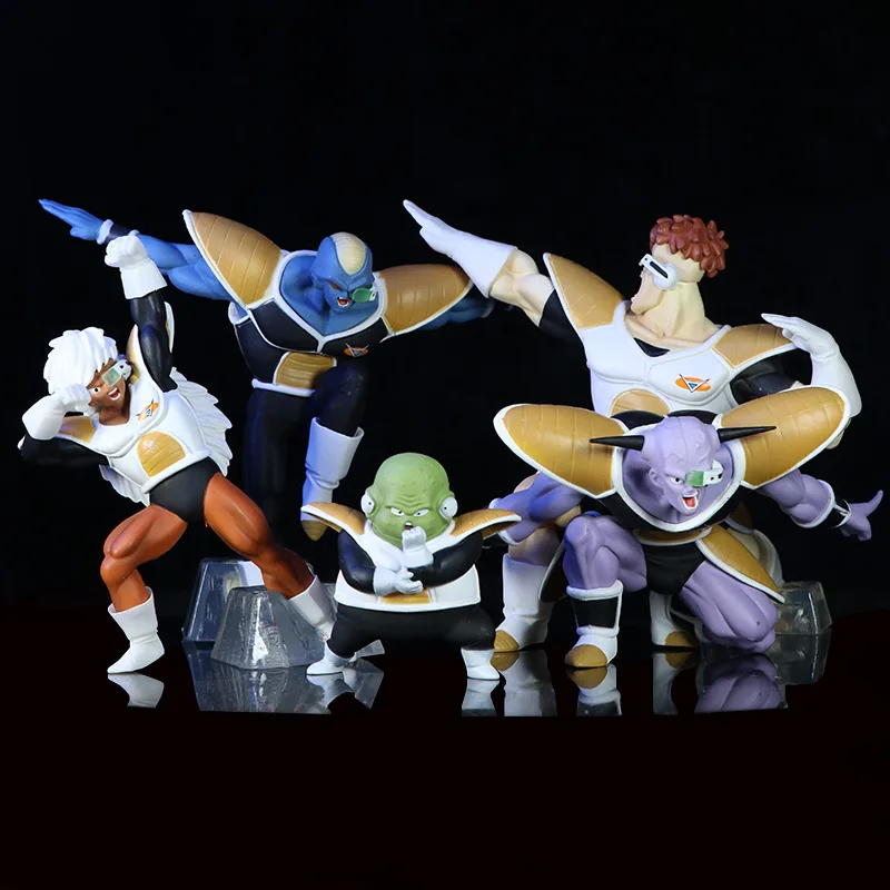 

5 PCS Set DBZ GINYU Model Figures Japanese Anime Christmas Gift Toy DRAGON BALL