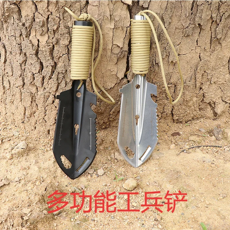 

Portable Camping Hiking Traveling Pinic Shovel Multifunctional Ordnance Shovel Survival Outdoor Equipment Garden Tool Shovel