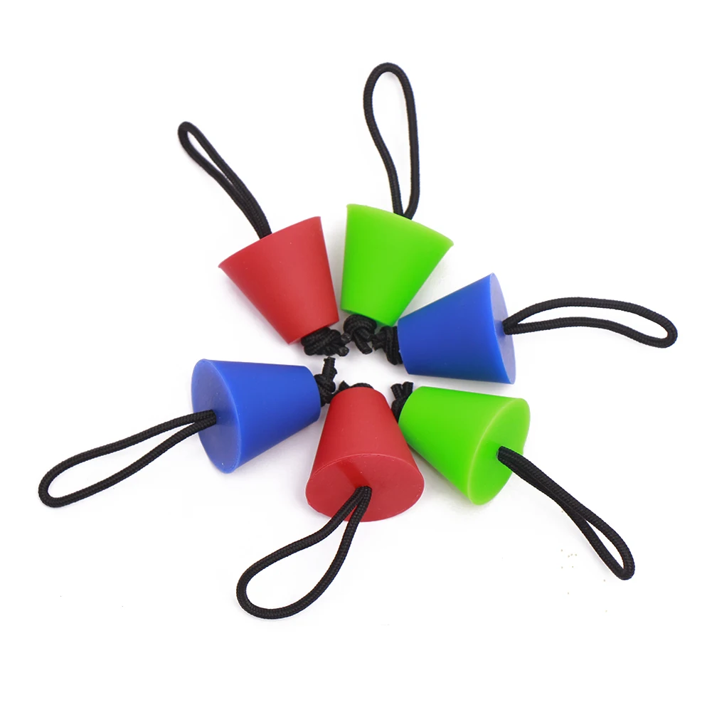 

4pcs/pack Rubber Drain Plug Universal Kayak Canoe Boat Drain Plug Designed With Lanyard Lightweight Water Sports Accessories