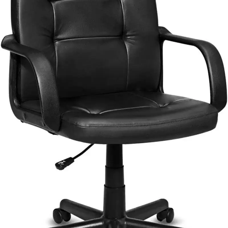 

Кресло со спинкой средней высоты, офисное кресло руководителя, поворотный компьютерный стол, офисный стул, для дома, офиса