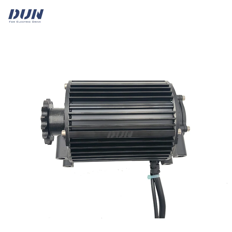 Фото Двигатель QS90 48V-84V 1000W 55KPH BLDC с центральным приводом, контроллером EM50s и дисплеем спидометра DKD №3