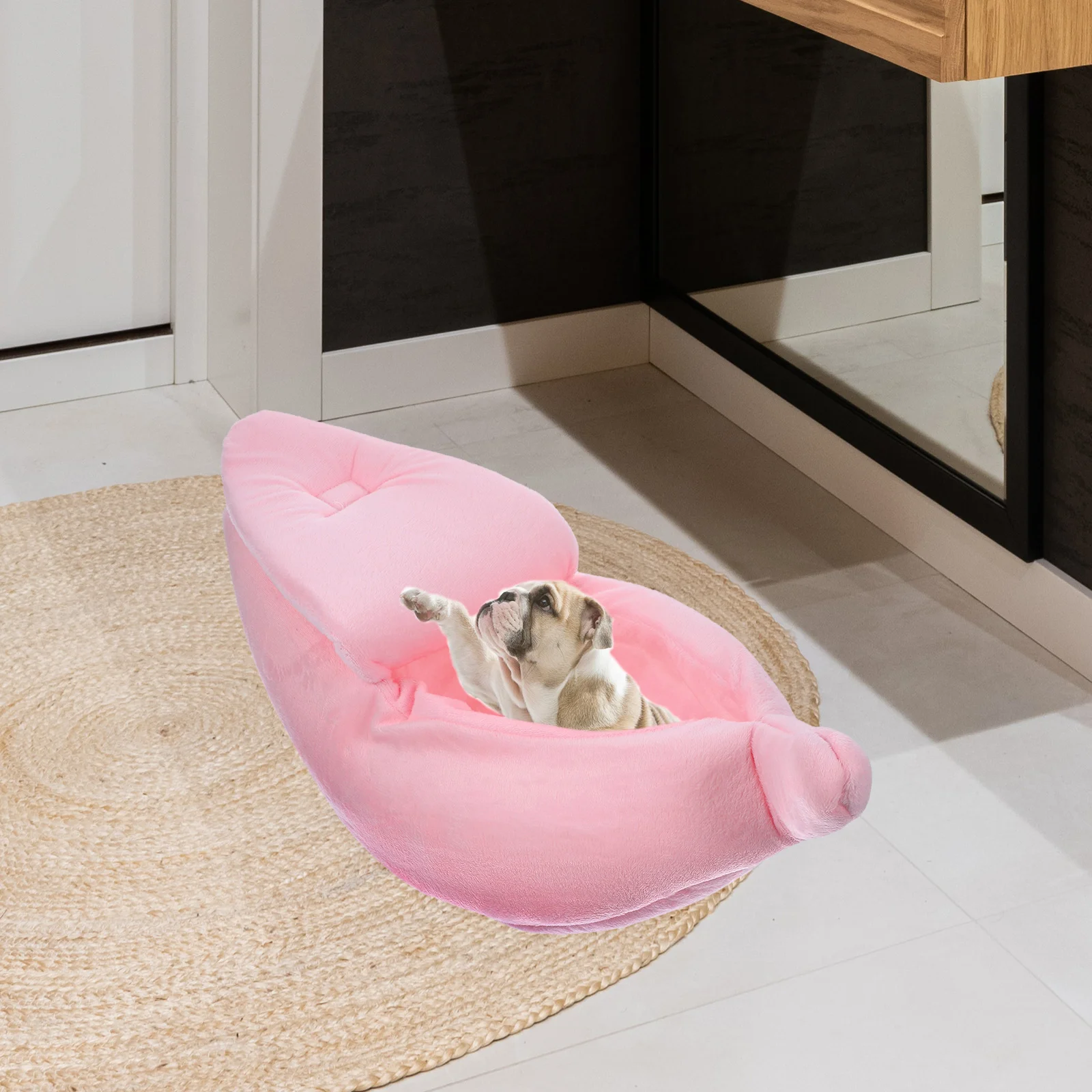 Банановая кровать для домашних животных удобные спальные кровати собак шиншиллы