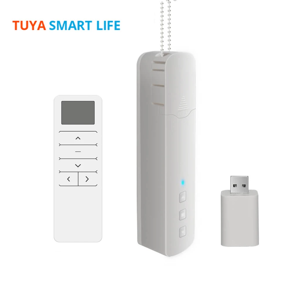

Смарт-привод для штор Tuya, WiFi, с аккумулятором