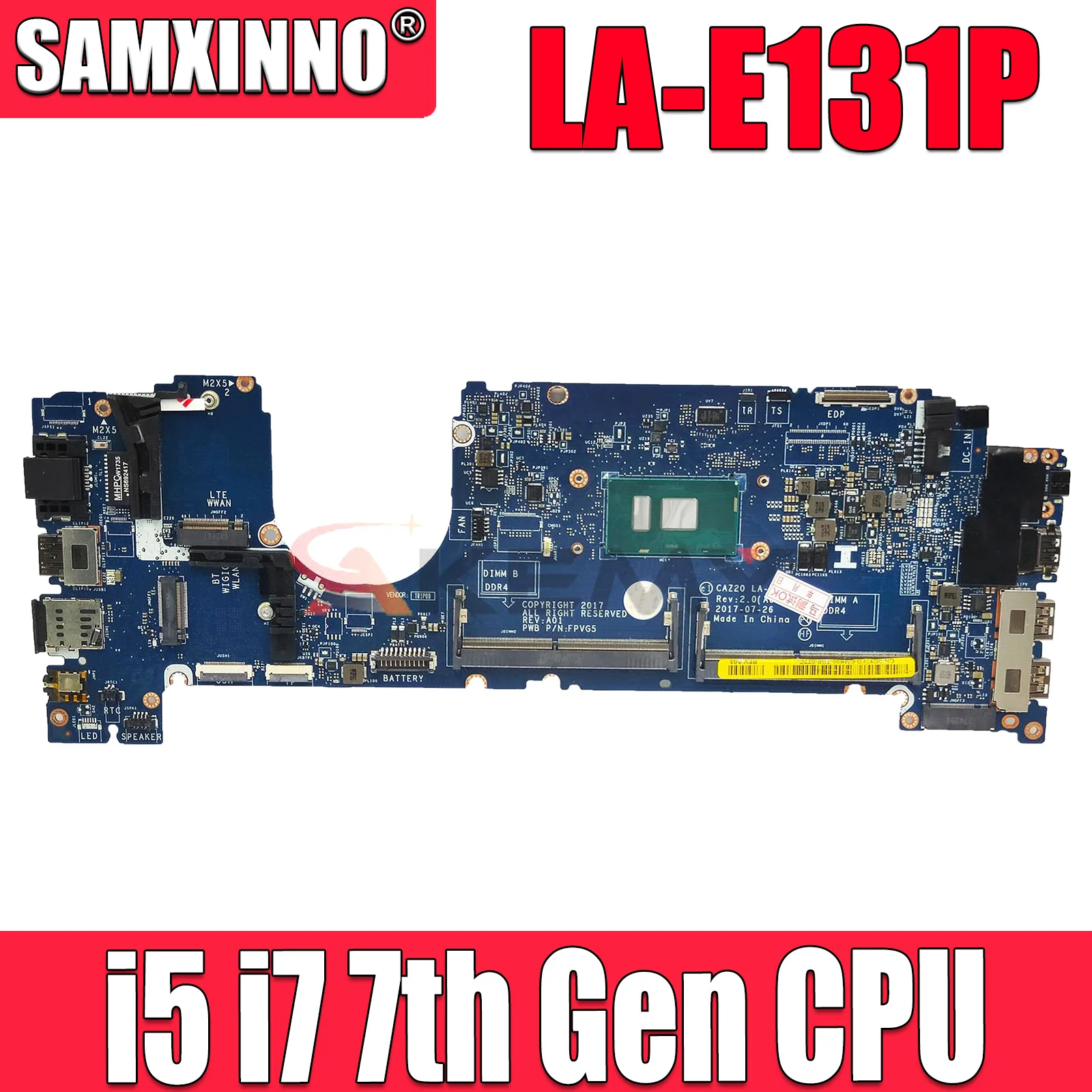 Материнская плата для DELL Latitude E7480