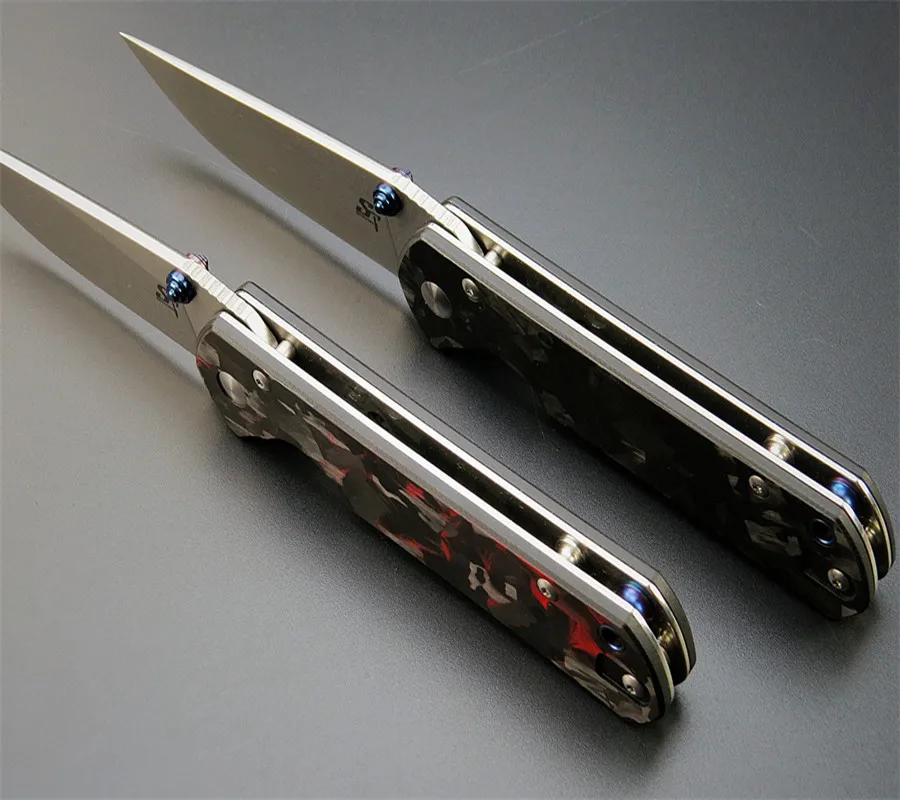 Sitivien ST8 EDC Складной нож K110 стальное лезвие ручка из углеродного волокна карманный