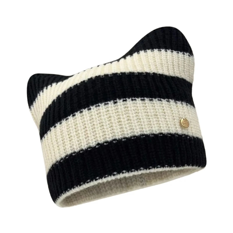 652F кошачьи уши Shpe шляпа для взрослых и подростков ручной работы полая дышащая