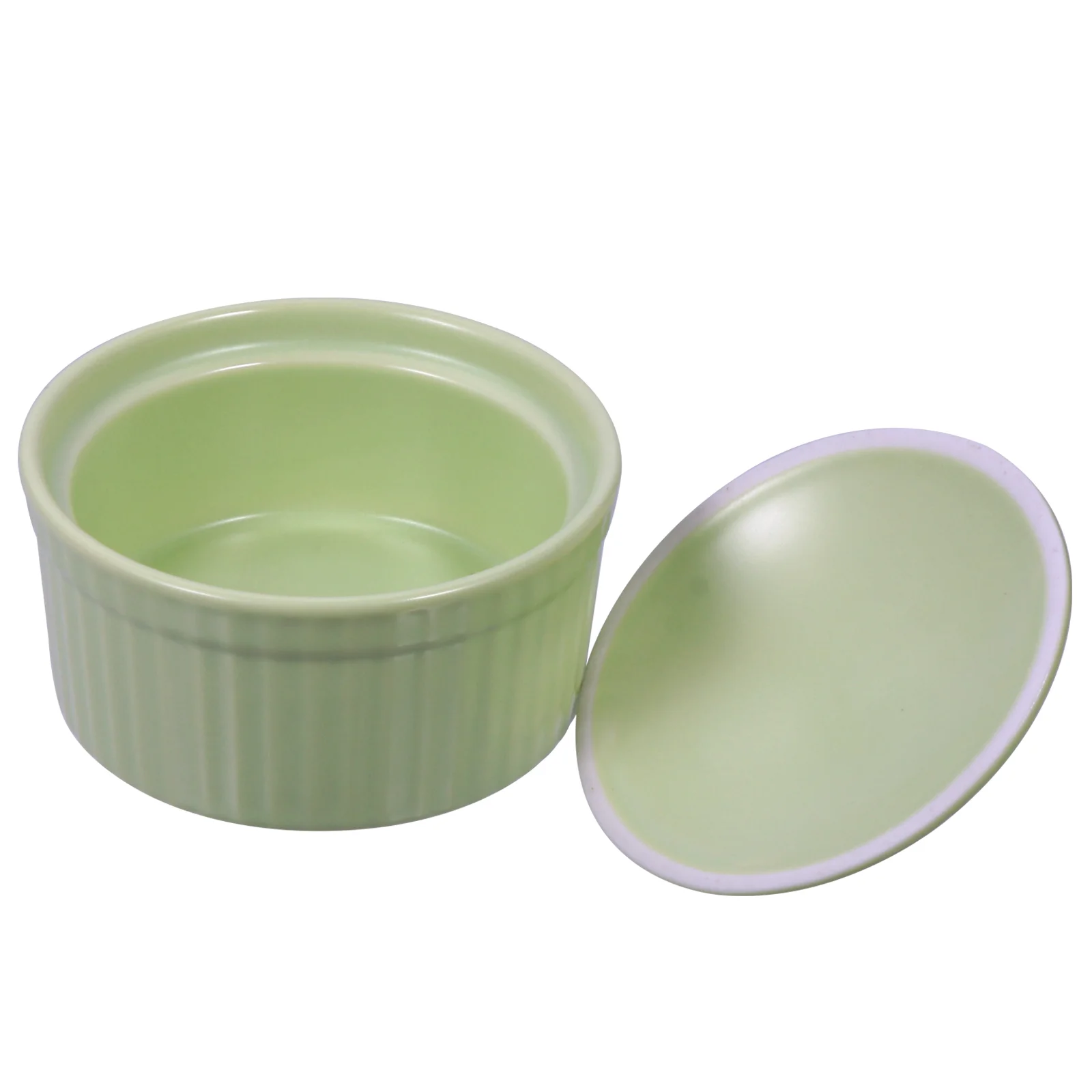 

1 Pc Durable Household Ceramic Baking Bowl Oven Steamed Egg Pudding Bowl