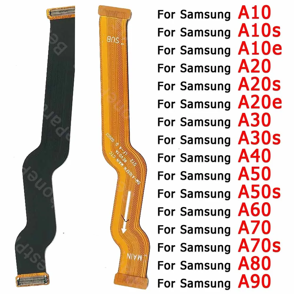 Фото Для Samsung Galaxy A10 A10s A10e A20 A20s A20e A30 A30s A40 A50 A50s A70 A70s A80 Материнская плата гибкий кабель №1