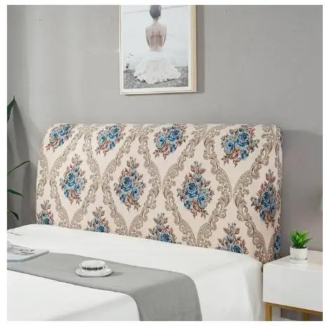 

Washable Bed Headboard Dustproof Protector Covers Modern Style