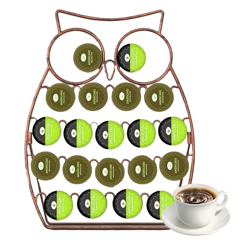 

Держатель для кофейных подставок в форме совы