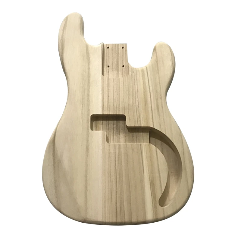 

Pb Bass Guitar Bucket Unfinished Guitar Body Maple Solid Wood Diy Electric Bass Replacement Set Electric Guitar Parts