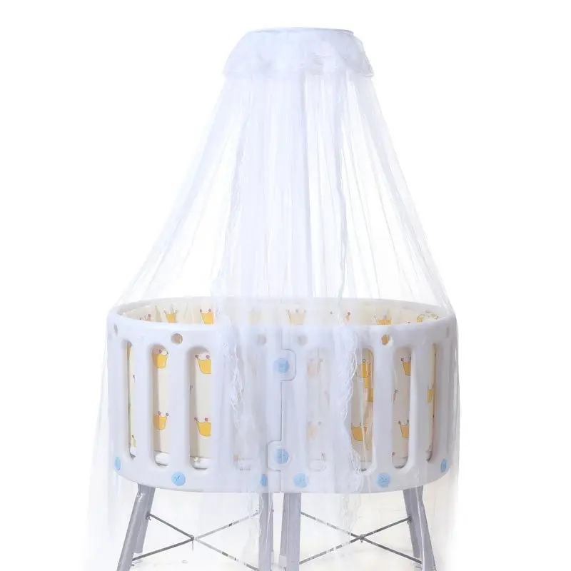 Cradle Crib European-style Baby Bed Foldable Multi-functional Bb Newborn Children Splicing Large Bed Unpainted Small Shaker