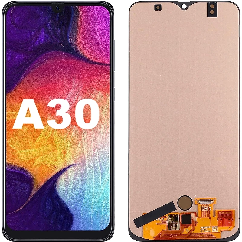 

ЖК-дисплей 6,4 ''для Samsung Galaxy A30, сенсорный экран с дигитайзером в сборе для Samsung A30, A305/DS, A305F, A305FD, A305A, ЖК-дисплей