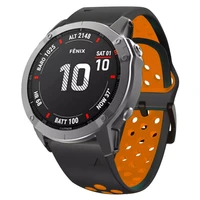 for band garmin 7x 7 6 6x pro 5x 5 plus 3hr silicone straps 945 935 smartwatch release easyfit watchbands 22 26mm