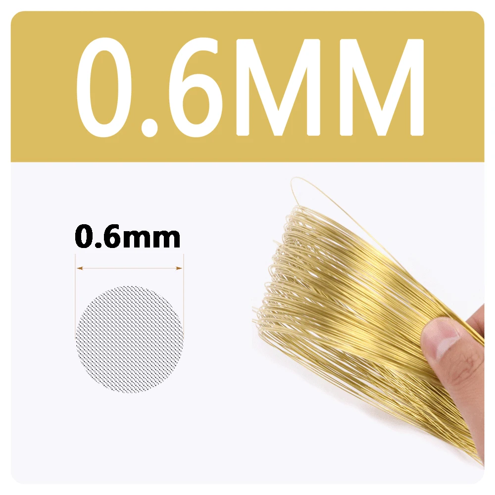 

Твердый латунный провод H62, голая медная проволока, круглая твердая катушка для изготовления ювелирных изделий, от 0,3 до 4 мм