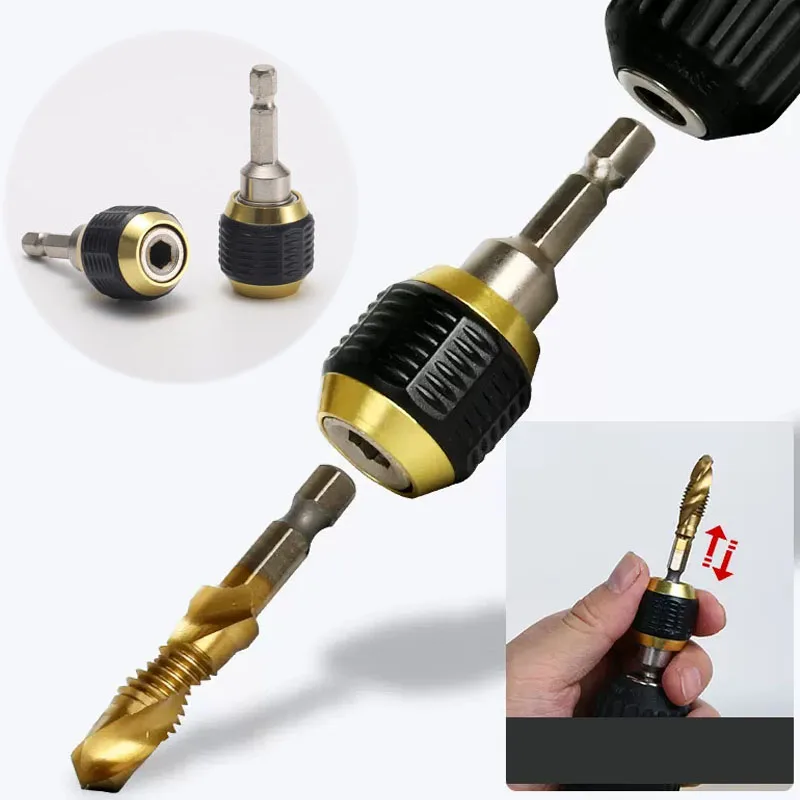 

Drill Drills Power Bit Quick 60mm Inner Coupling 50mm Tool Hexagonal Shank Hex 1/4 Accessories Parts Electric Holder Adapters