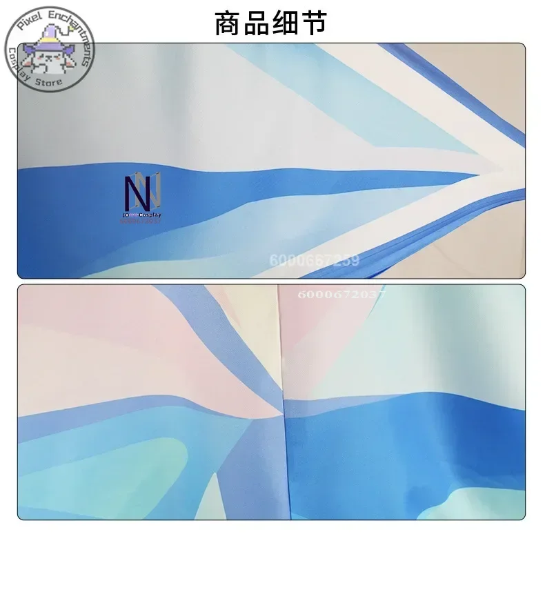 Genshin Impact Game для взрослых и детей Primogems карнавальный костюм с пентаграммой