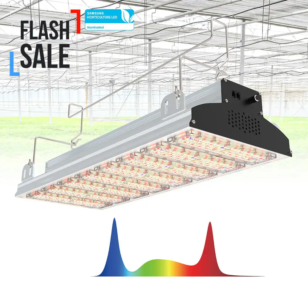 FlashSale Samsung Official Partner 1000W Hps 2000W Indoor Plant e27 Led Grow Lights For Greenhouse