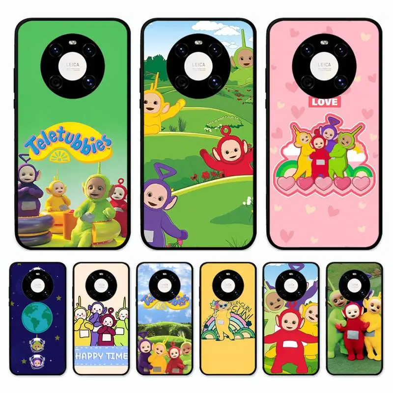 

Cute Teletubbie Phone Case for Huawei Mate 20 10 9 40 30 lite pro X Nova 2 3i 7se