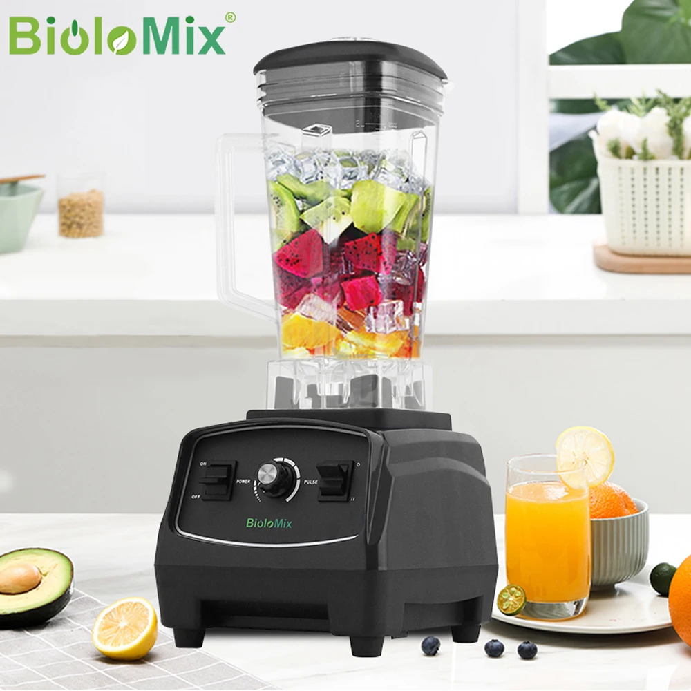 Biolomix 2200W 2L BPA FREE commercial grade home professional smoothies power blender food mixer juicer food fruit processor