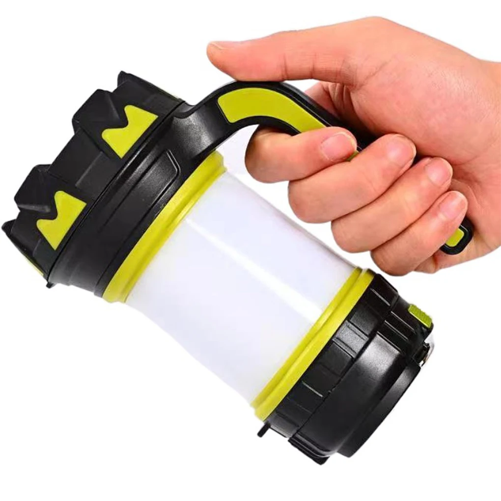 

Outdoor Flashlight Camping Fishing Lantern Handheld Light Lamp Camper